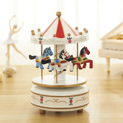 Classic Carousel Music Box
