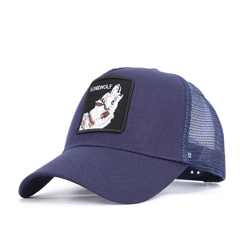 Chic Animal Stitch Baseball Cap