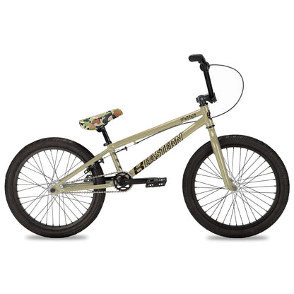 Eastern BMX Bikes - 20" Lowdown Model, Lightweight Freestyle Bike - Designed by Professional BMX Riders at (Tan & Camo)