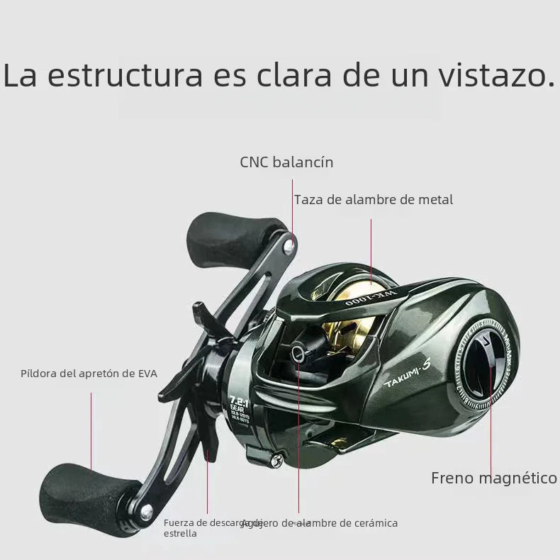 HEWEIU WK 1000 Elite Gold Fishing Reel